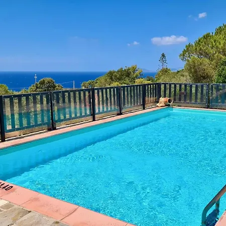 别墅 Barranch With Sea View Swimming Pool For 6 People