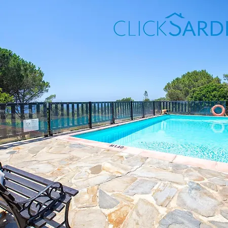 Barranch With Sea View Swimming Pool For 6 People ألغيرو