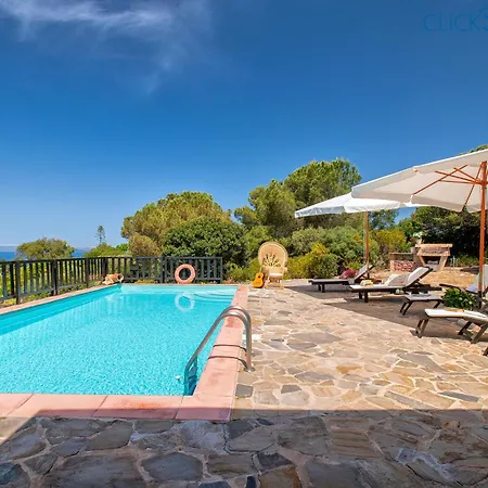 Barranch With Sea View Swimming Pool For 6 People *