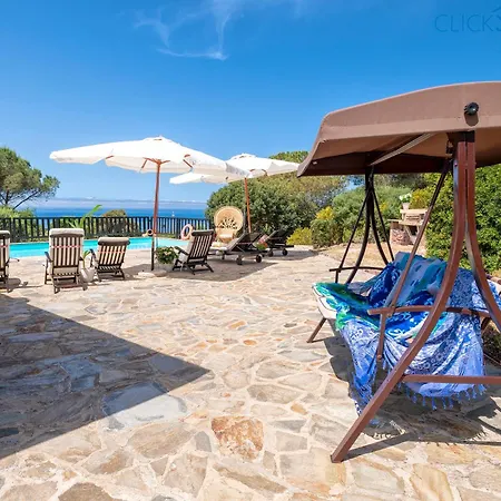 Barranch With Sea View Swimming Pool For 6 People فيلة