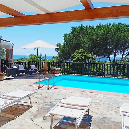 فيلة Barranch With Sea View Swimming Pool For 6 People *