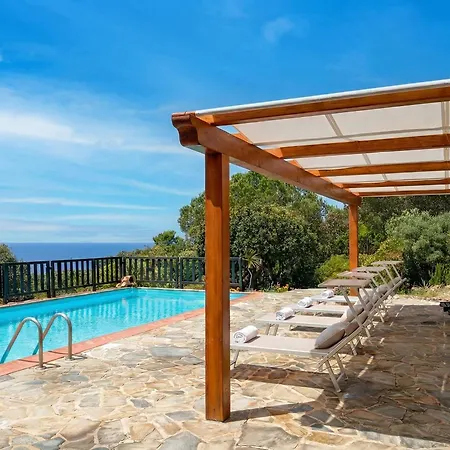 Barranch With Sea View Swimming Pool For 6 People Alghero