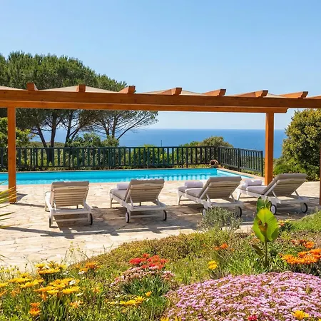 Vila Barranch With Sea View Swimming Pool For 6 People Alghero