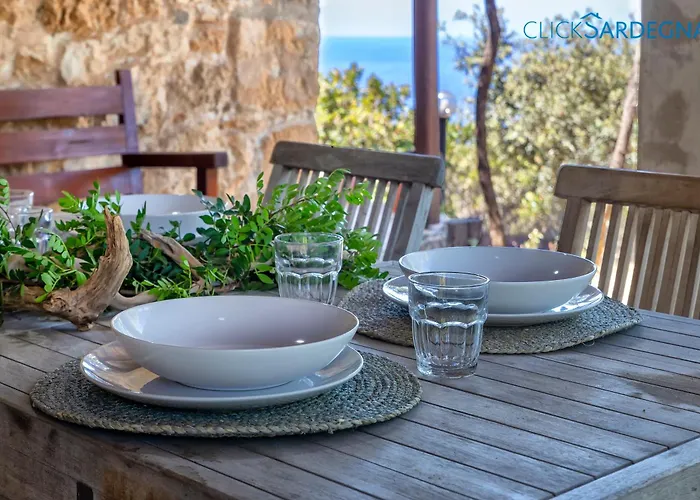 Barranch With Sea View Swimming Pool For 6 People Villa *