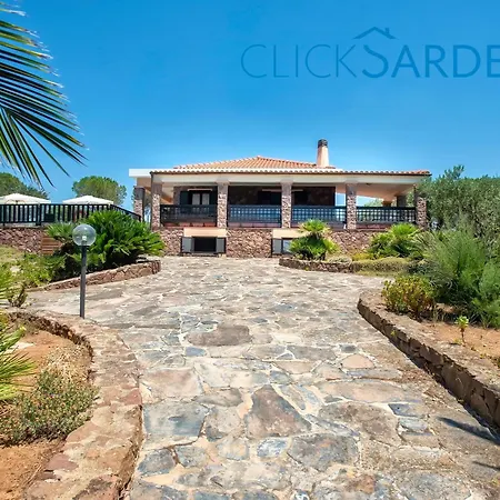 Villa Barranch With Sea View Swimming Pool For 6 People Alghero