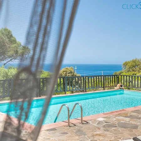 Villa Barranch With Sea View Swimming Pool For 6 People Alghero