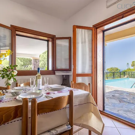 Villa Barranch With Sea View Swimming Pool For 6 People Alghero