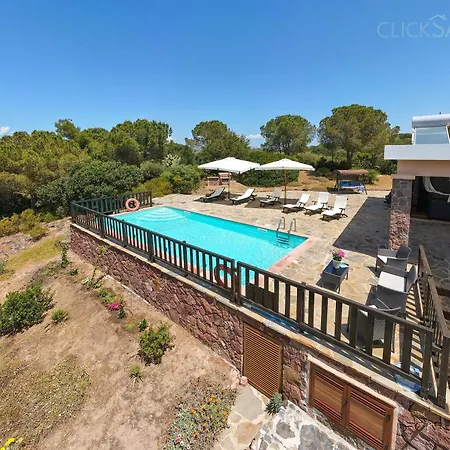 Barranch With Sea View Swimming Pool For 6 People