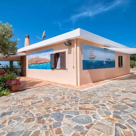 Villa Barranch With Sea View Swimming Pool For 6 People Alghero