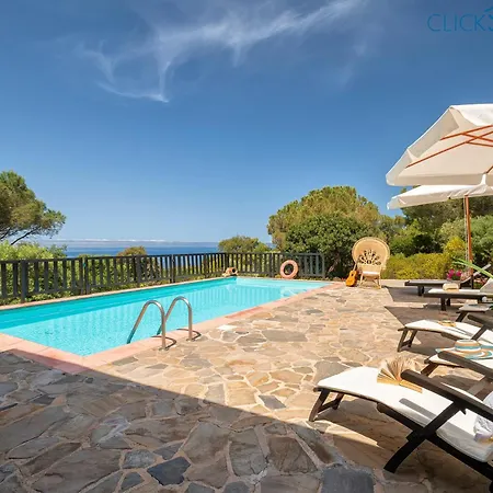 Barranch With Sea View Swimming Pool For 6 People Villa
