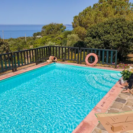 Barranch With Sea View Swimming Pool For 6 People Villa Alghero