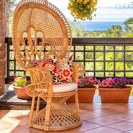 Villa Barranch With Sea View Swimming Pool For 6 People Alghero
